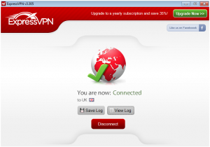 ExpressVPN Connected